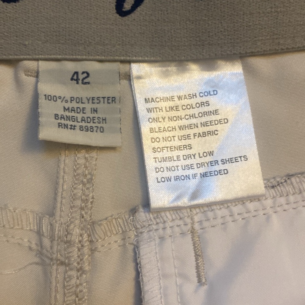 Bimini Mens Tan Cargo Shorts Size 42 - Picture 6 of 7